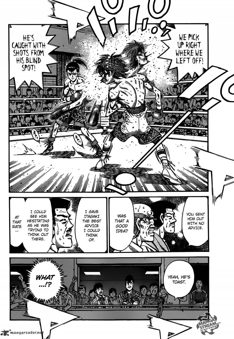 Hajime No Ippo - Chapter 963 : Shinoda S Method For Concentrating