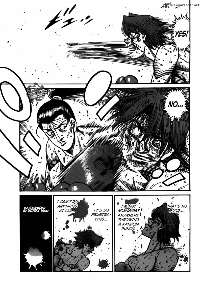 Hajime No Ippo - Chapter 963 : Shinoda S Method For Concentrating