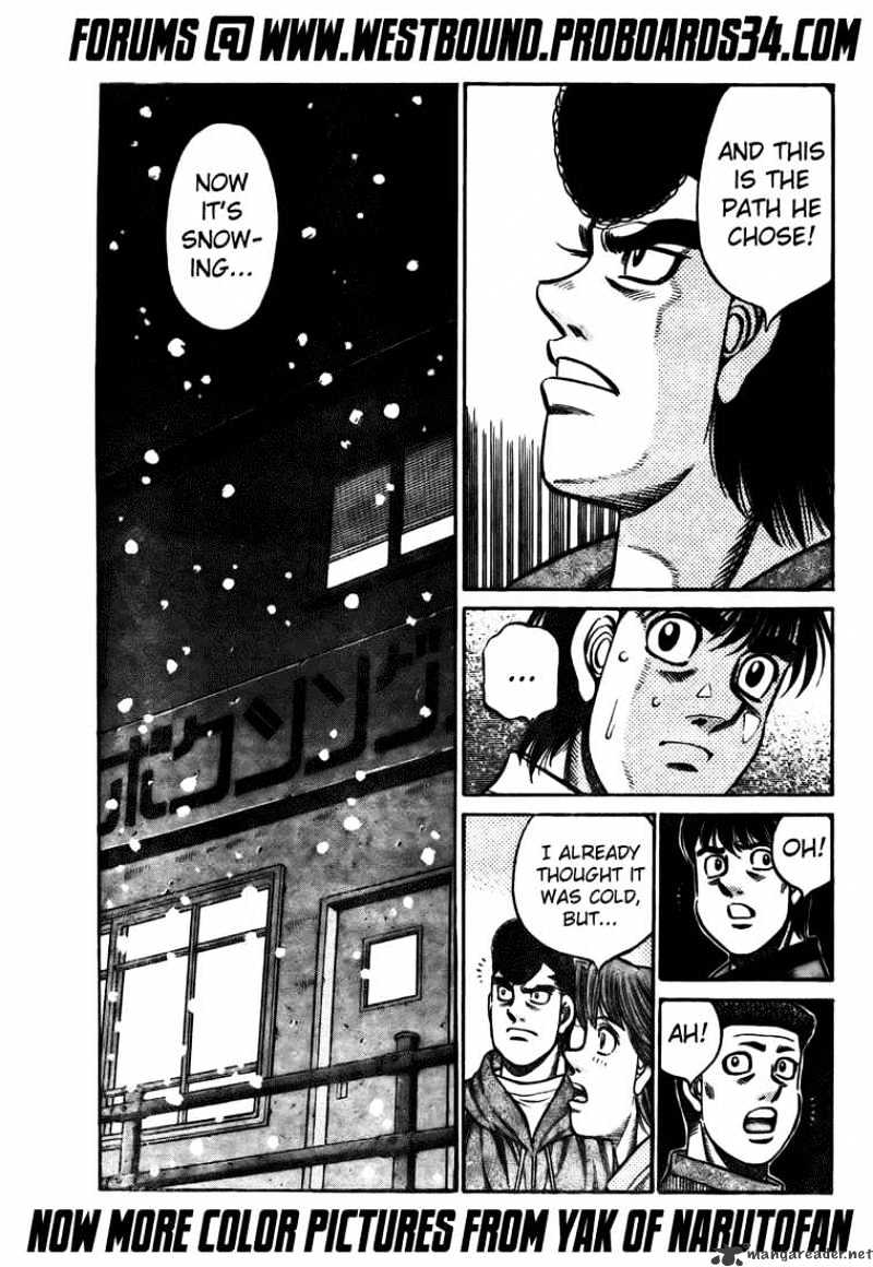 Hajime No Ippo - Chapter 805 : Because Of Their Meeting