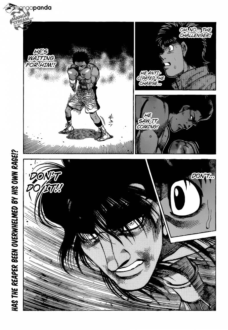 Hajime No Ippo - Chapter 1082 : Who Is The Reaper S Enemy?