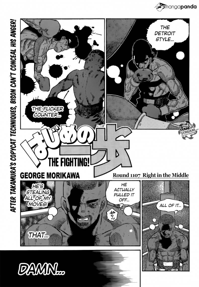 Hajime No Ippo - Chapter 1107 : Right In The Middle