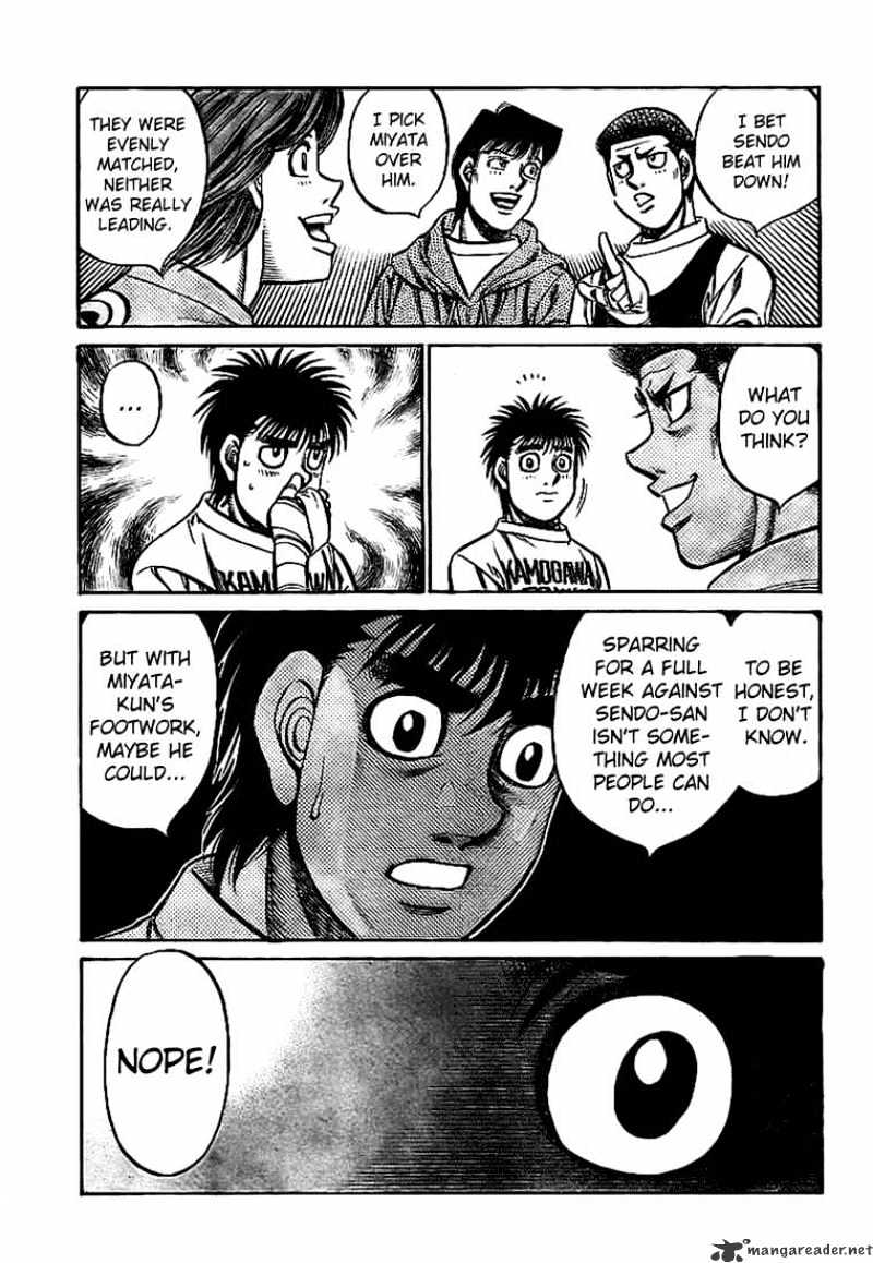 Hajime No Ippo - Chapter 814 : When The Cherry Blossoms Bloom