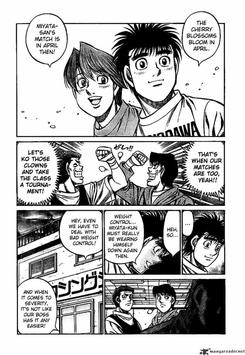 Hajime No Ippo - Chapter 814 : When The Cherry Blossoms Bloom