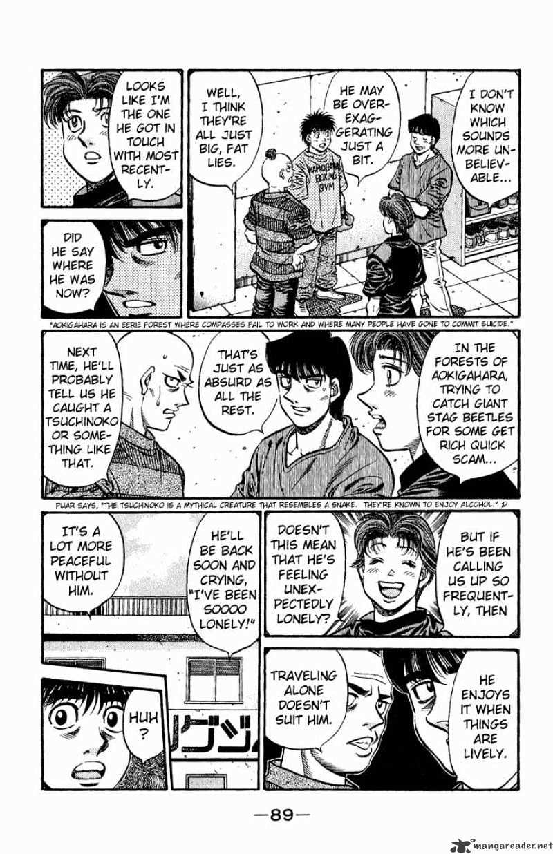 Hajime No Ippo - Chapter 578 : Wandering Without A Tomorrow