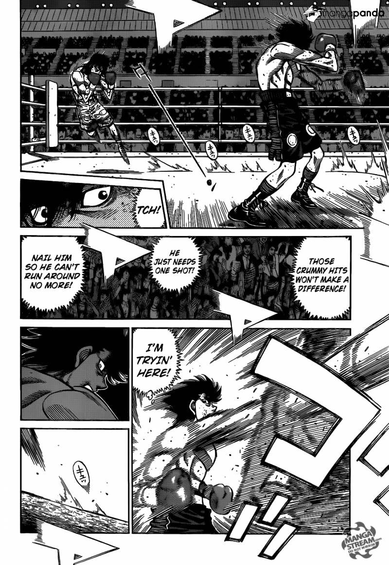 Hajime No Ippo - Chapter 1088 : The Sabertooth Tiger S Weakness