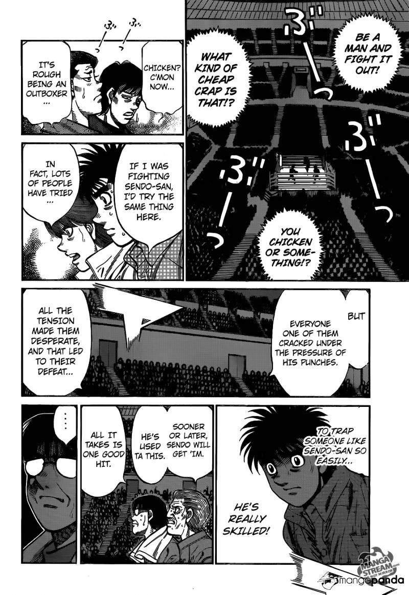 Hajime No Ippo - Chapter 1088 : The Sabertooth Tiger S Weakness