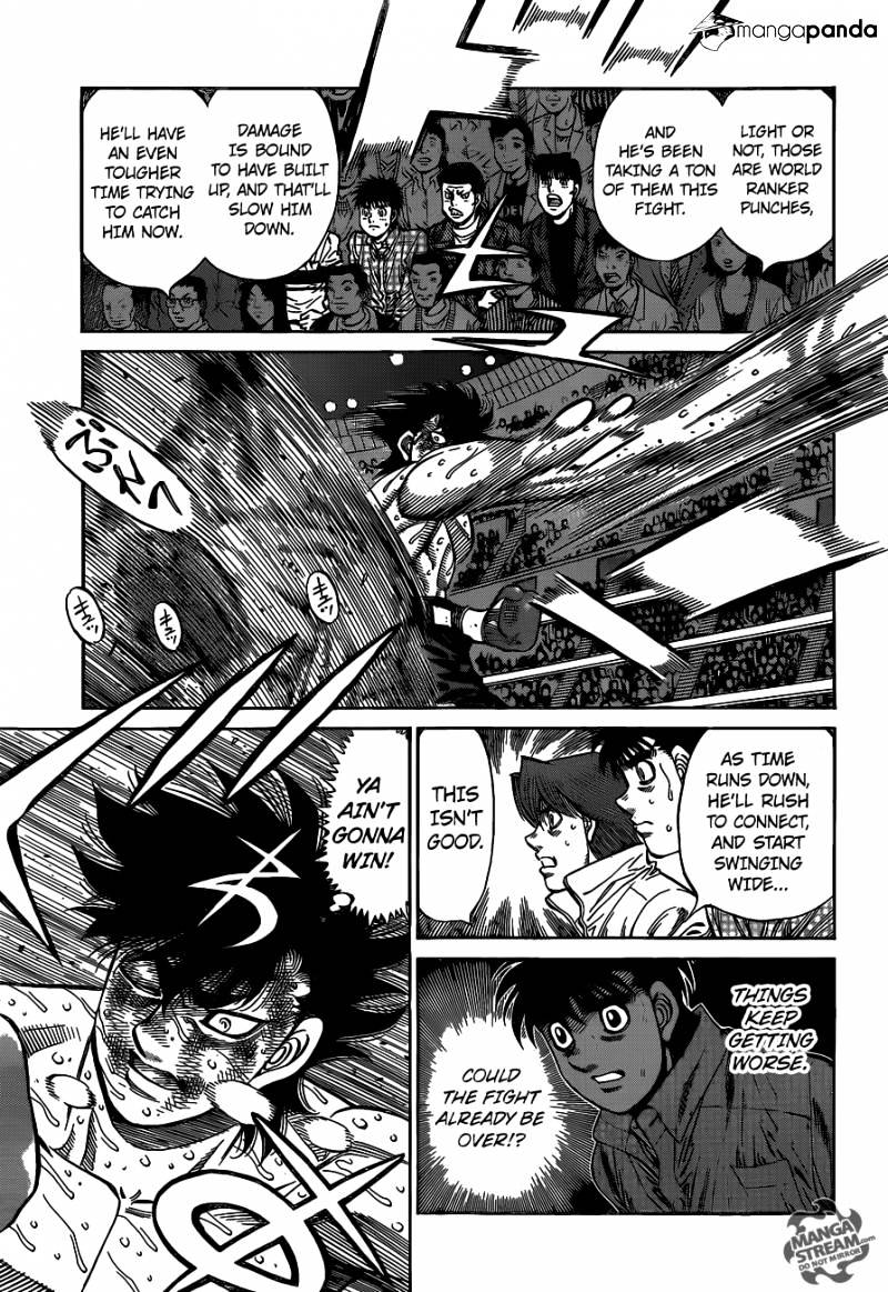 Hajime No Ippo - Chapter 1088 : The Sabertooth Tiger S Weakness