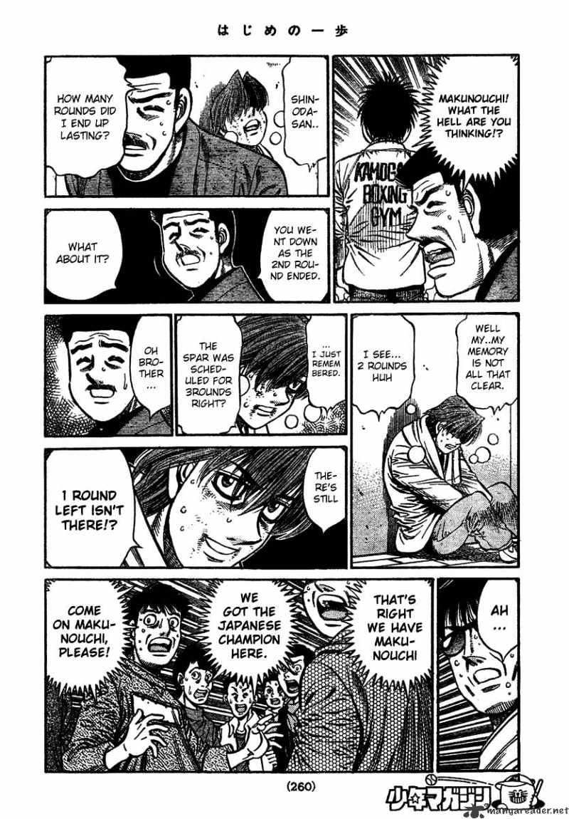 Hajime No Ippo - Chapter 799 : One More Round