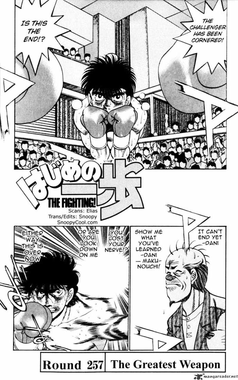 Hajime No Ippo - Chapter 257