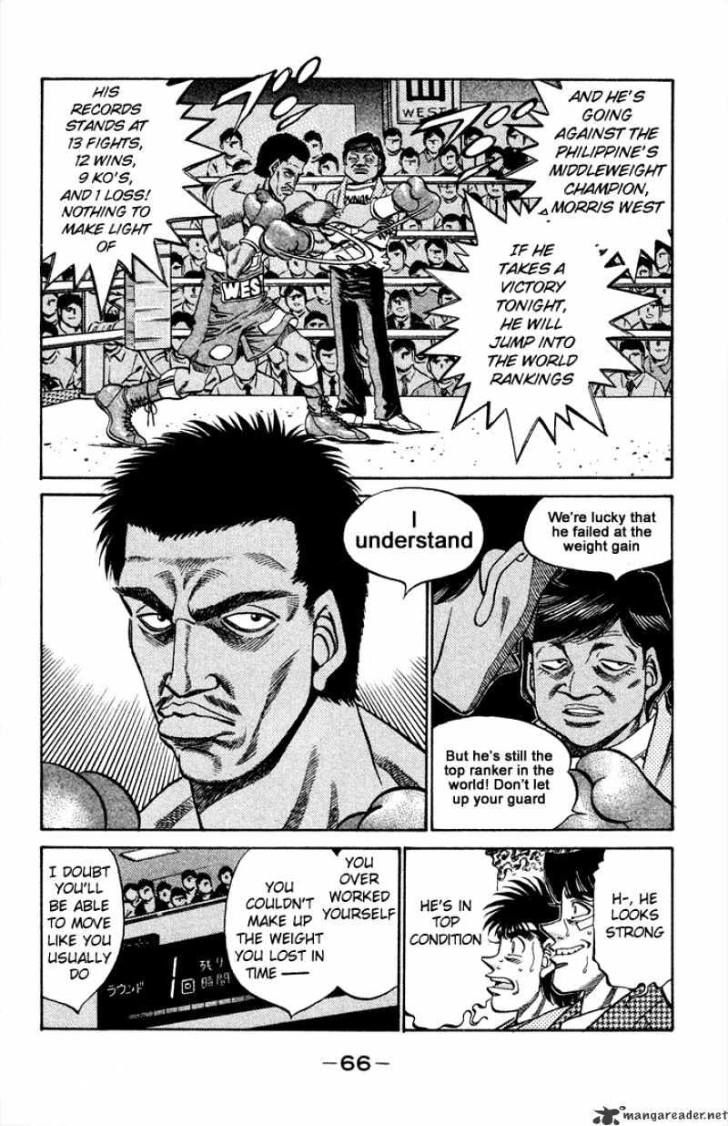 Hajime No Ippo - Chapter 365 : Wild Hawk