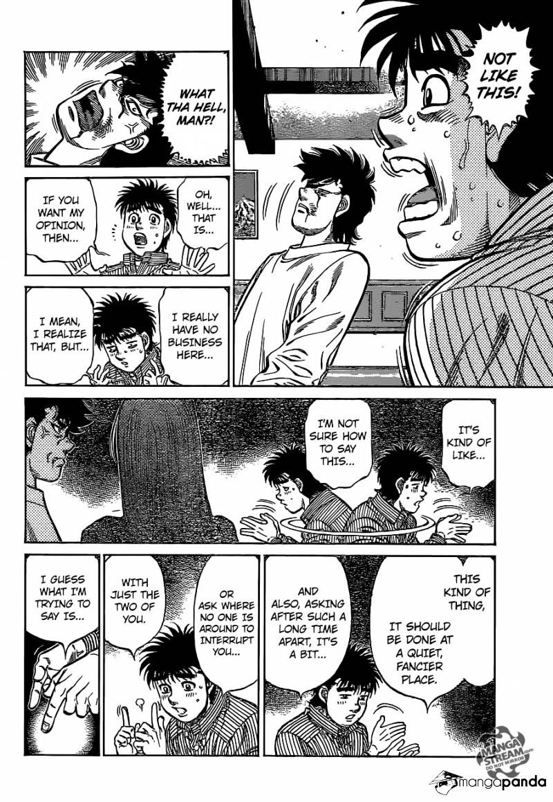 Hajime No Ippo - Chapter 1129 : Wanna Come Live At My Place?