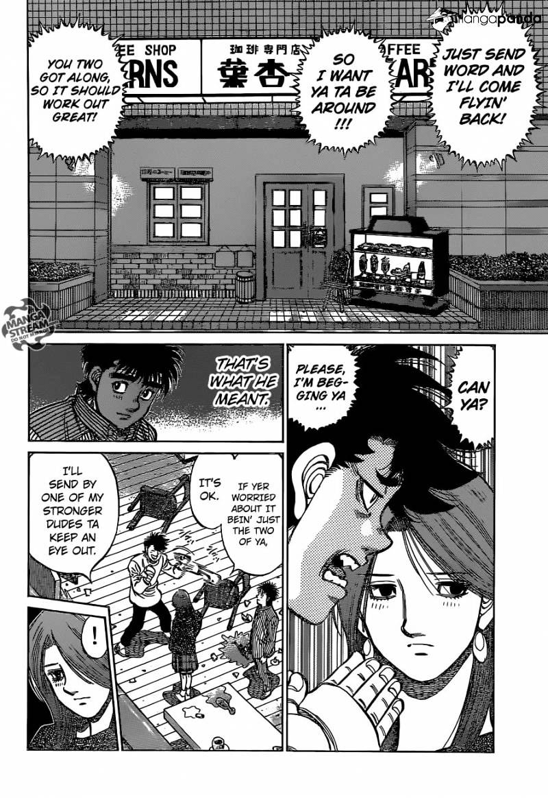 Hajime No Ippo - Chapter 1129 : Wanna Come Live At My Place?