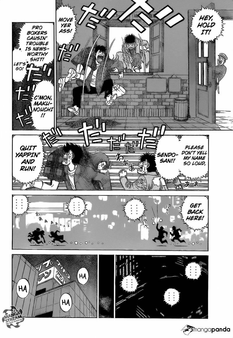 Hajime No Ippo - Chapter 1129 : Wanna Come Live At My Place?