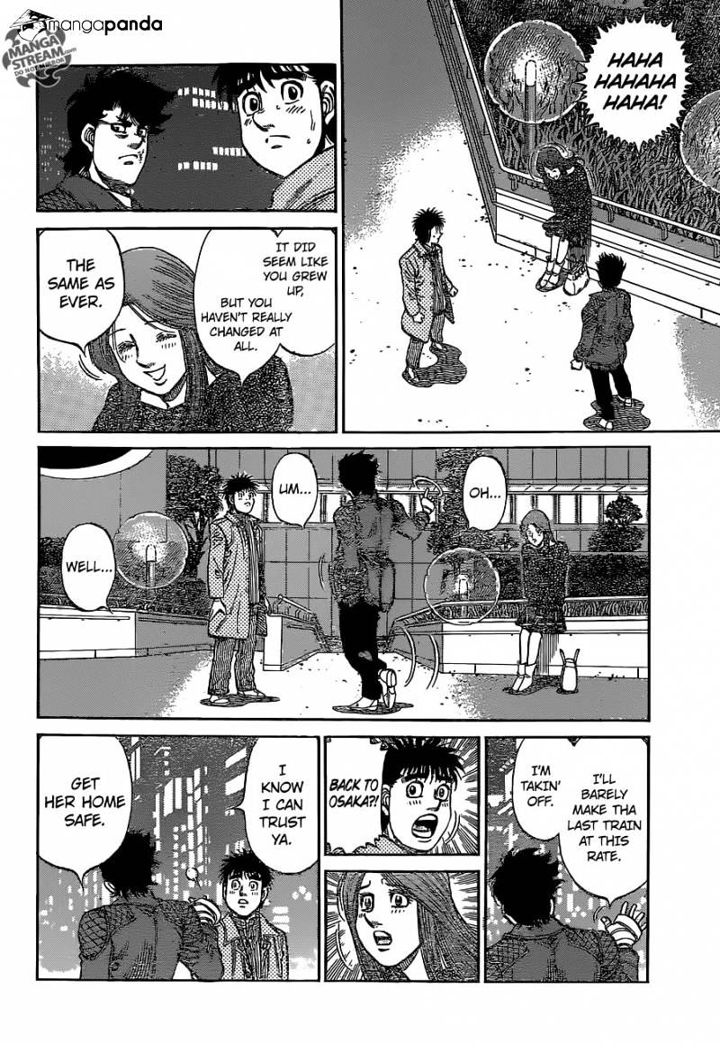 Hajime No Ippo - Chapter 1129 : Wanna Come Live At My Place?