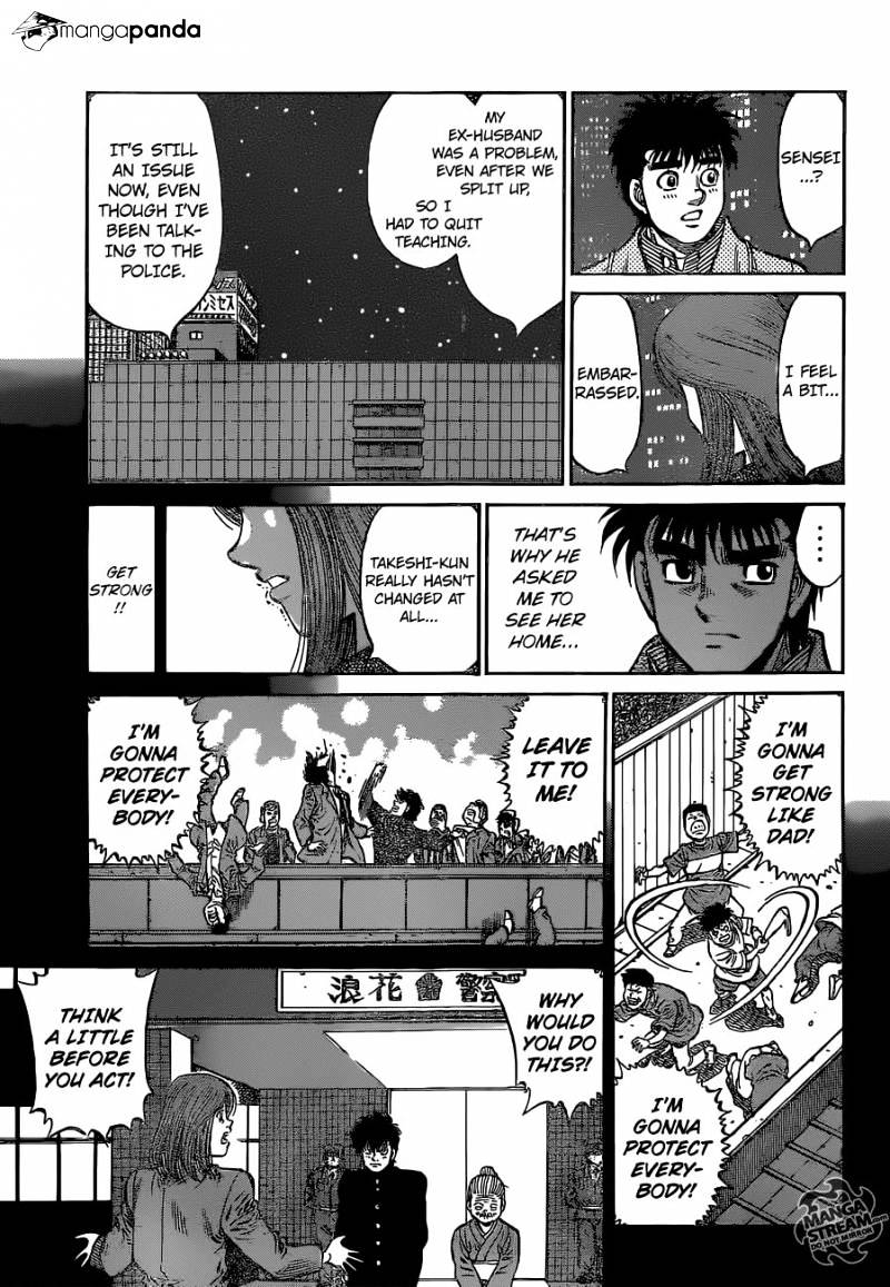 Hajime No Ippo - Chapter 1129 : Wanna Come Live At My Place?