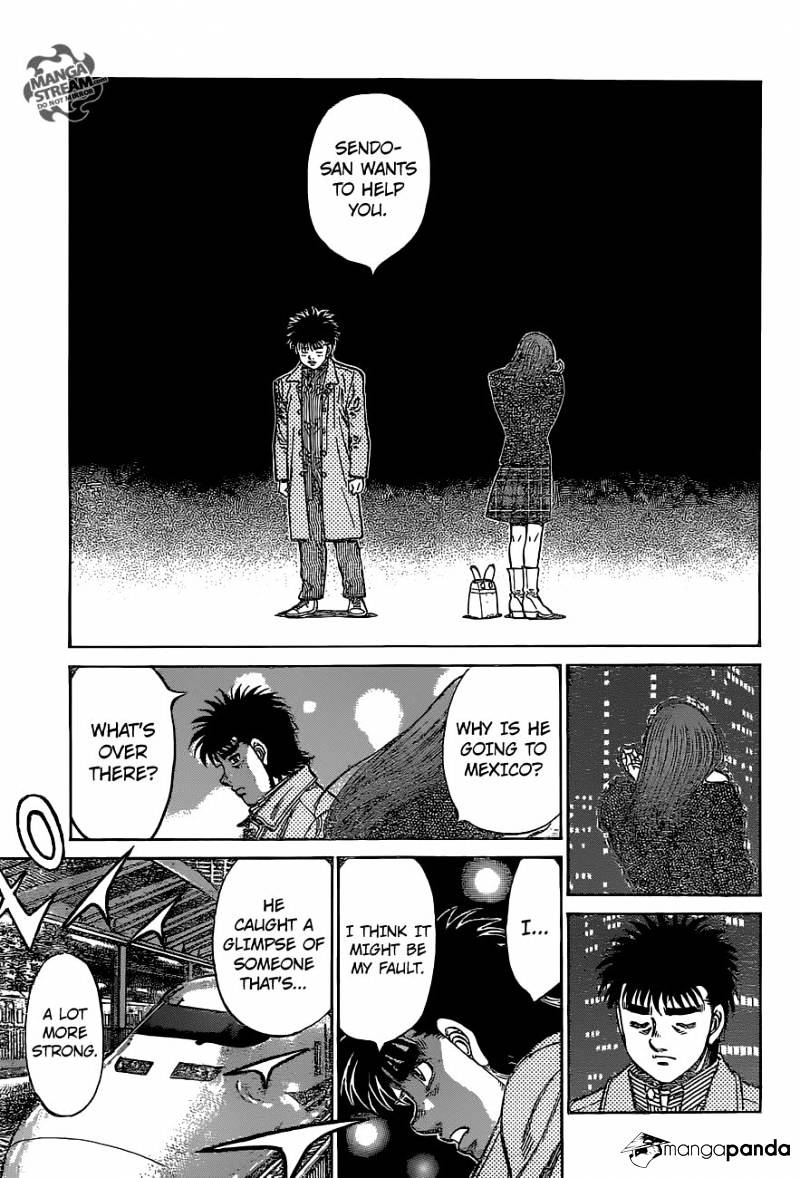 Hajime No Ippo - Chapter 1129 : Wanna Come Live At My Place?