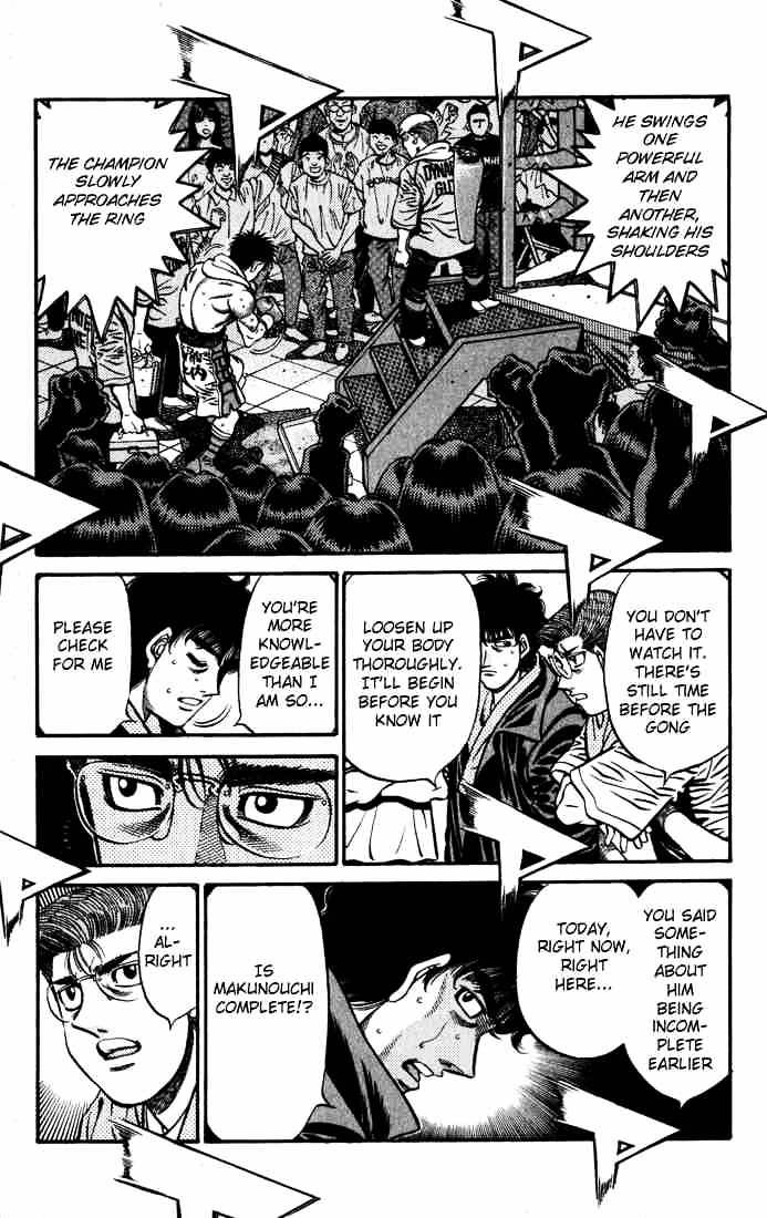 Hajime No Ippo - Chapter 581 : The Challenger S Excitement