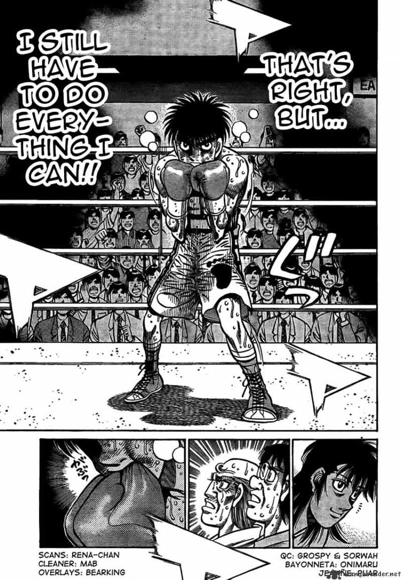 Hajime No Ippo - Chapter 879 : Desperate Advance