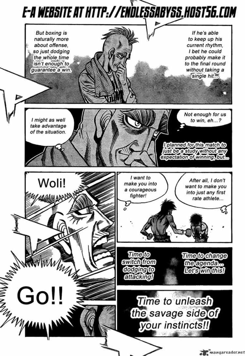 Hajime No Ippo - Chapter 879 : Desperate Advance