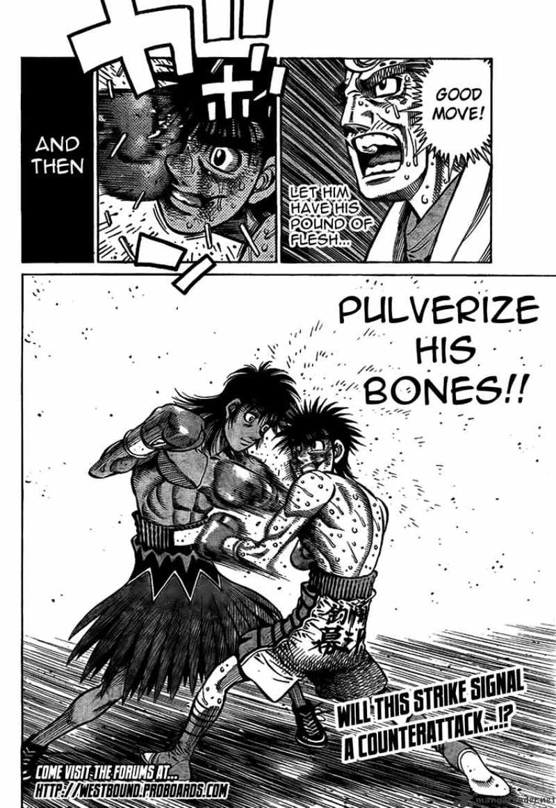 Hajime No Ippo - Chapter 879 : Desperate Advance