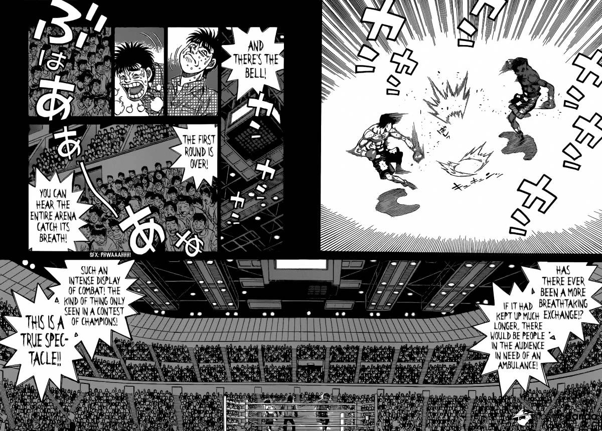 Hajime No Ippo - Chapter 1097 : The Bison S Weapon