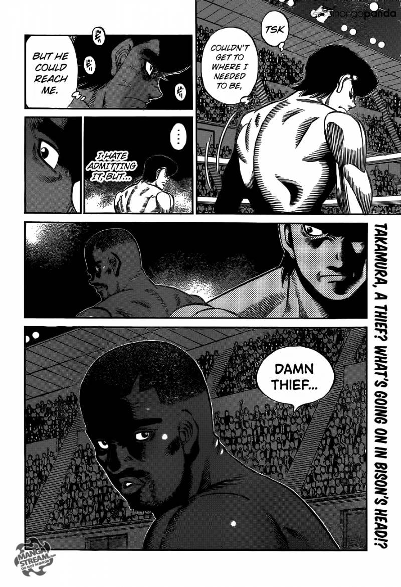 Hajime No Ippo - Chapter 1097 : The Bison S Weapon