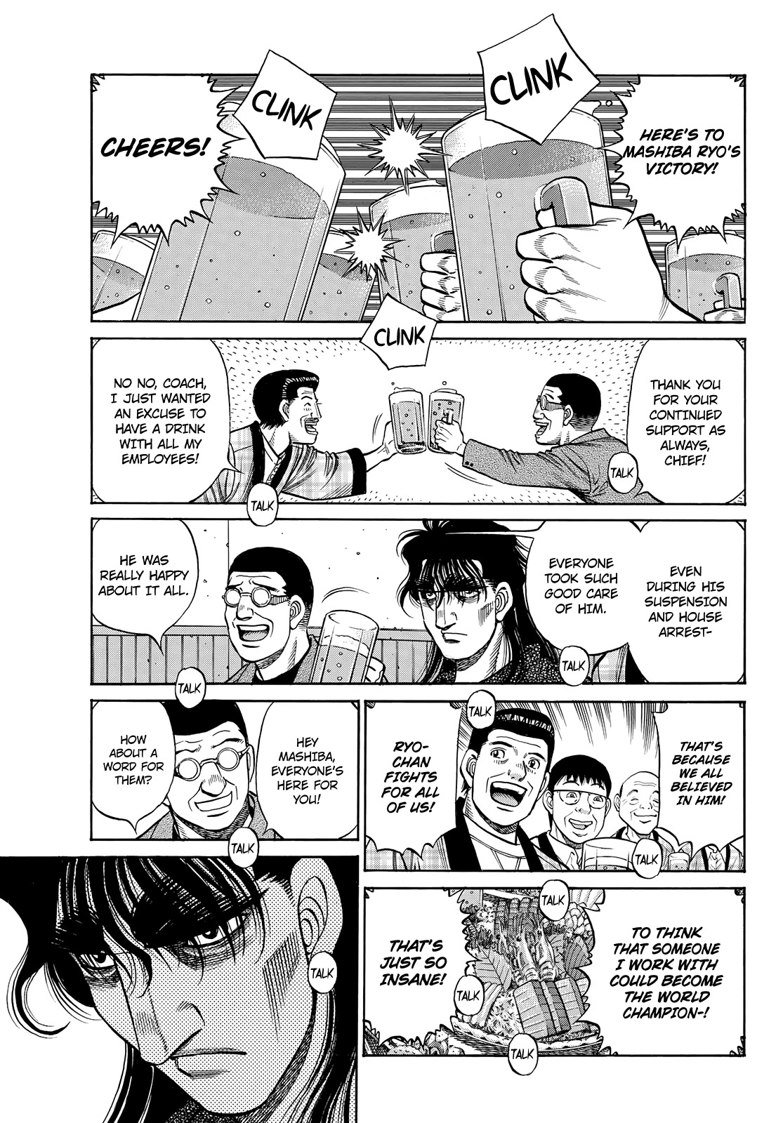 Hajime No Ippo - Chapter 1352: Encouragement Party