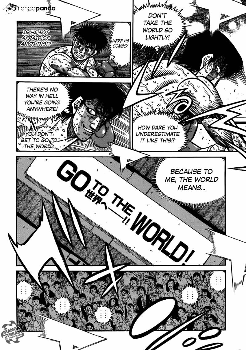 Hajime No Ippo - Chapter 1057 : Reaper In The Grip Of Madness