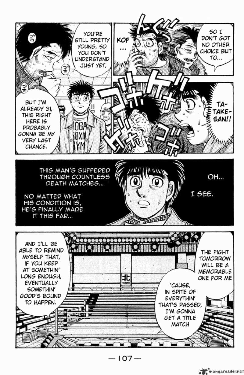 Hajime No Ippo - Chapter 634 : Straight-Forward Eyes