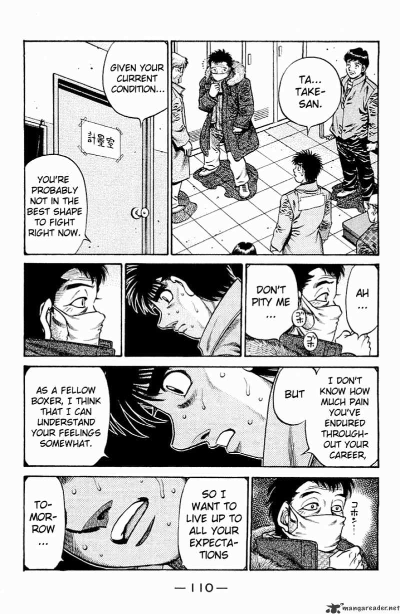 Hajime No Ippo - Chapter 634 : Straight-Forward Eyes