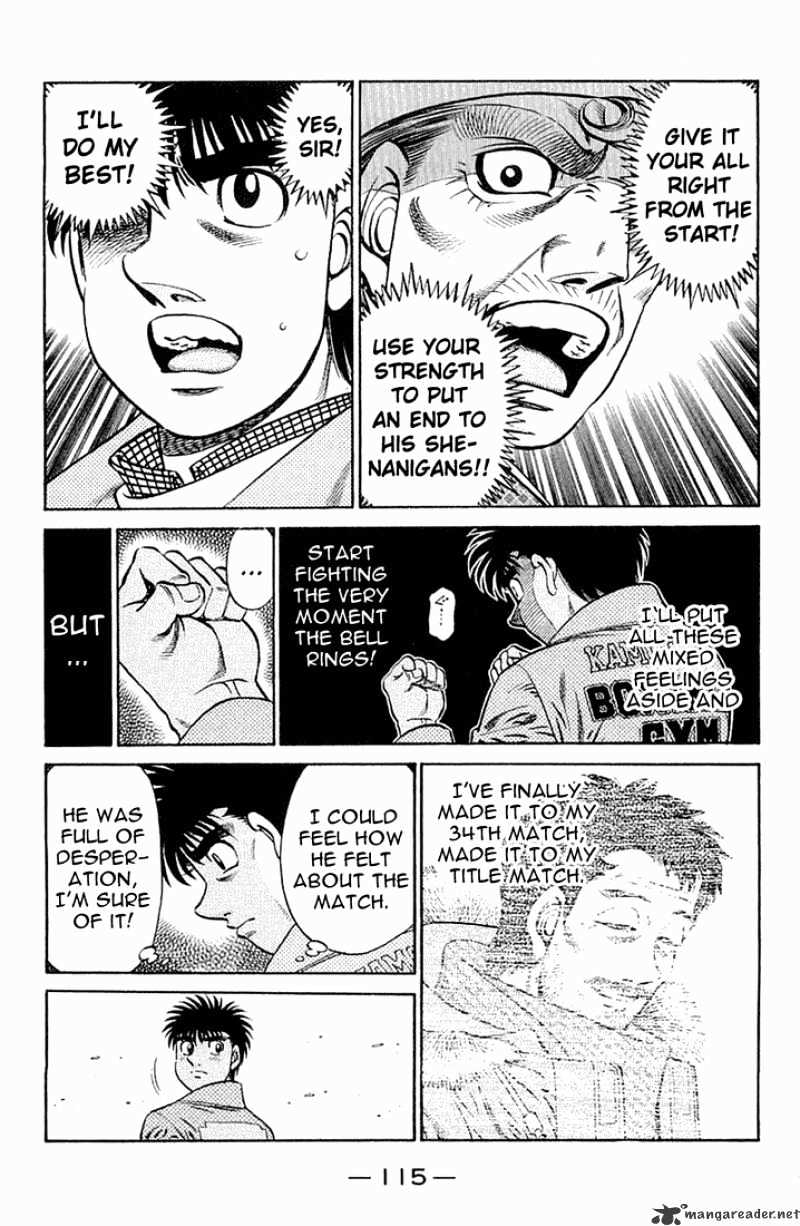 Hajime No Ippo - Chapter 634 : Straight-Forward Eyes