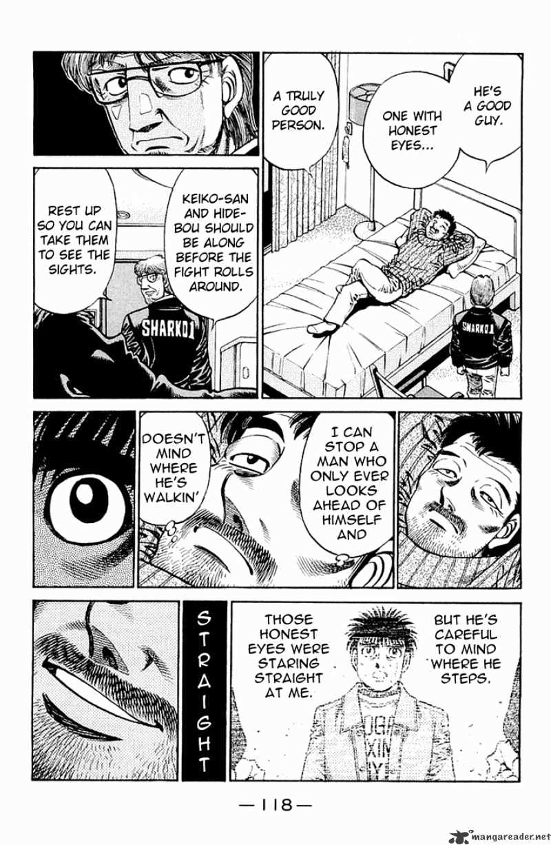 Hajime No Ippo - Chapter 634 : Straight-Forward Eyes