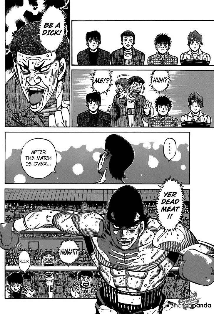 Hajime No Ippo - Chapter 1103 : A Man Of Conviction