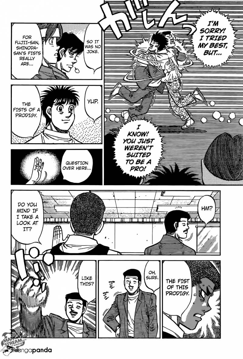 Hajime No Ippo - Chapter 1133 : The Prodigy S Fists