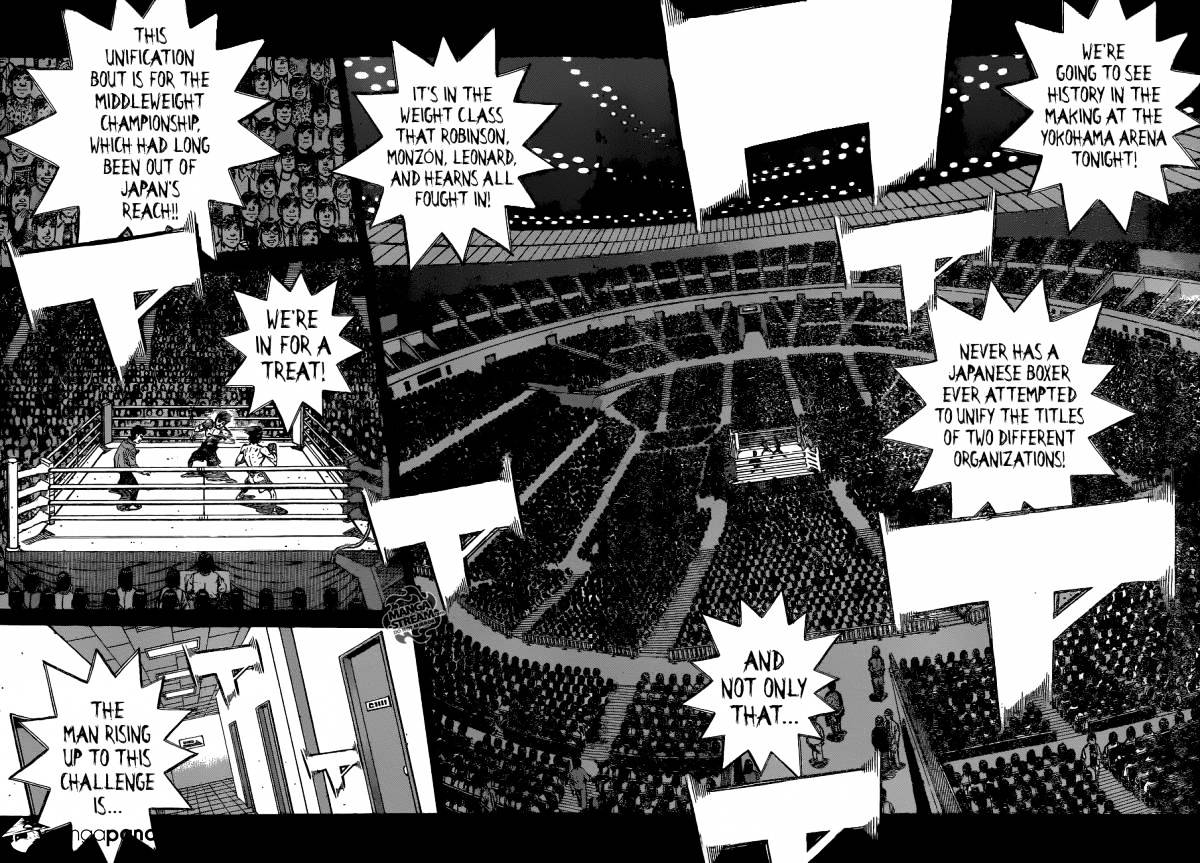 Hajime No Ippo - Chapter 1081 : A Tiger And A Grim Reaper Share A Room