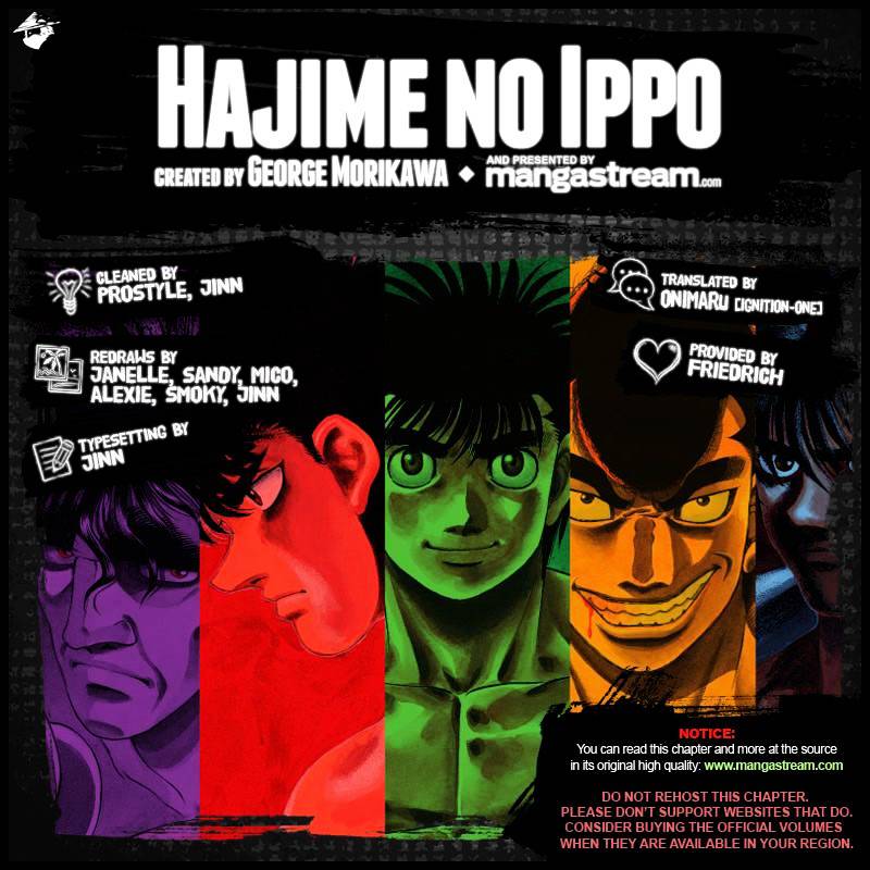 Hajime No Ippo - Chapter 991 : The Return Of The Shallow