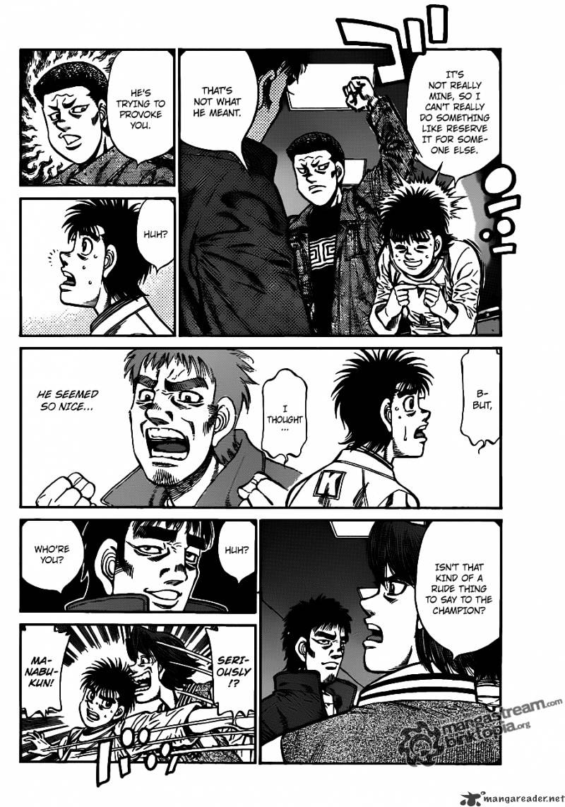 Hajime No Ippo - Chapter 919 : Weak, Small, With Bad Punches