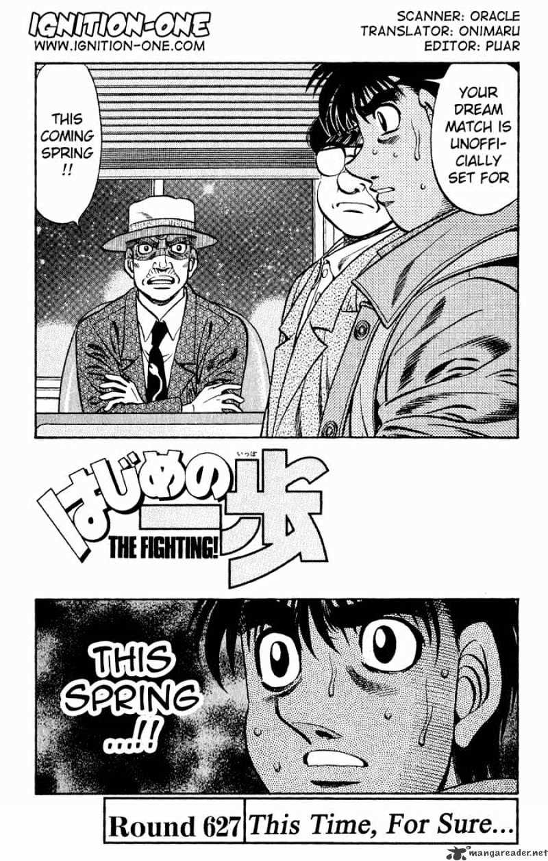 Hajime No Ippo - Chapter 627 : This Time For Sure