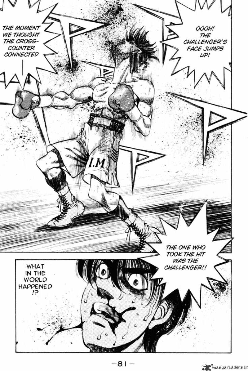 Hajime No Ippo - Chapter 319 : The Moment The Cross Is Painted