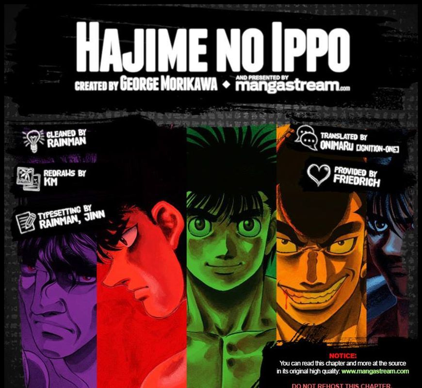 Hajime No Ippo - Chapter 1098