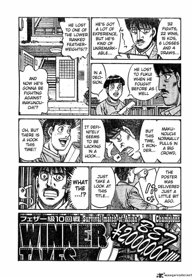 Hajime No Ippo - Chapter 767 : A Fight Or A Job