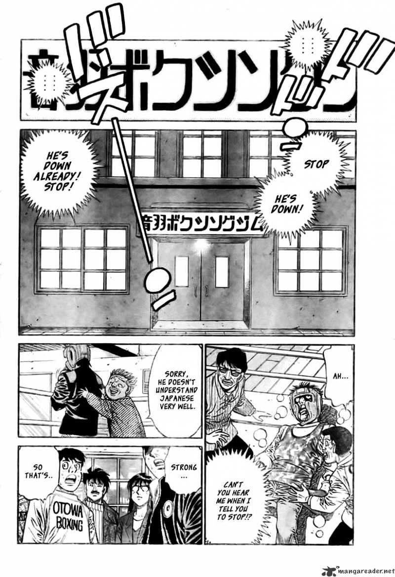 Hajime No Ippo - Chapter 796 : The Unthinkable Spar