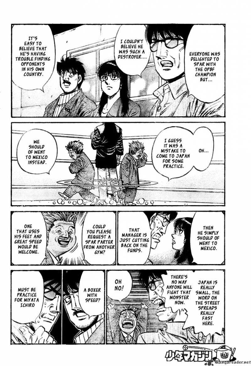 Hajime No Ippo - Chapter 796 : The Unthinkable Spar