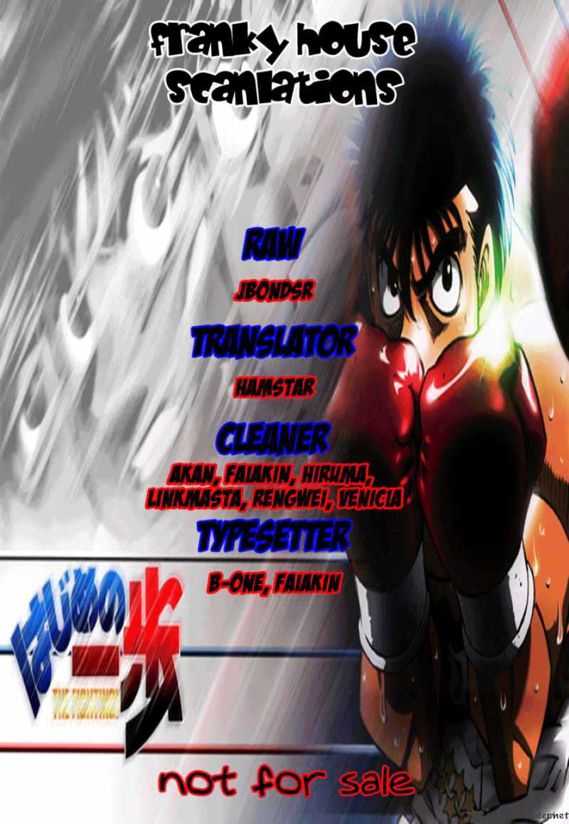 Hajime No Ippo - Chapter 796 : The Unthinkable Spar