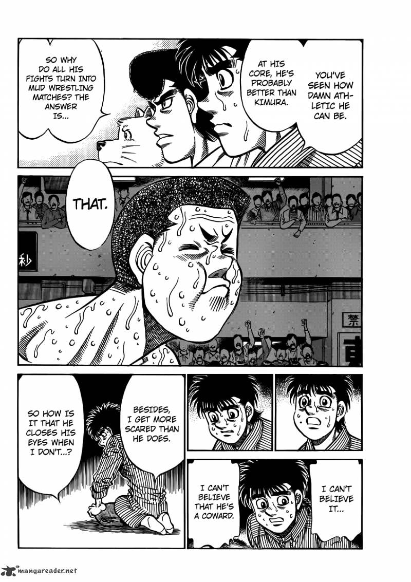 Hajime No Ippo - Chapter 949 : The Reason He Gets Hit