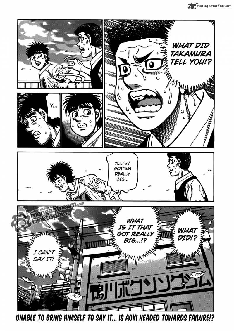 Hajime No Ippo - Chapter 949 : The Reason He Gets Hit