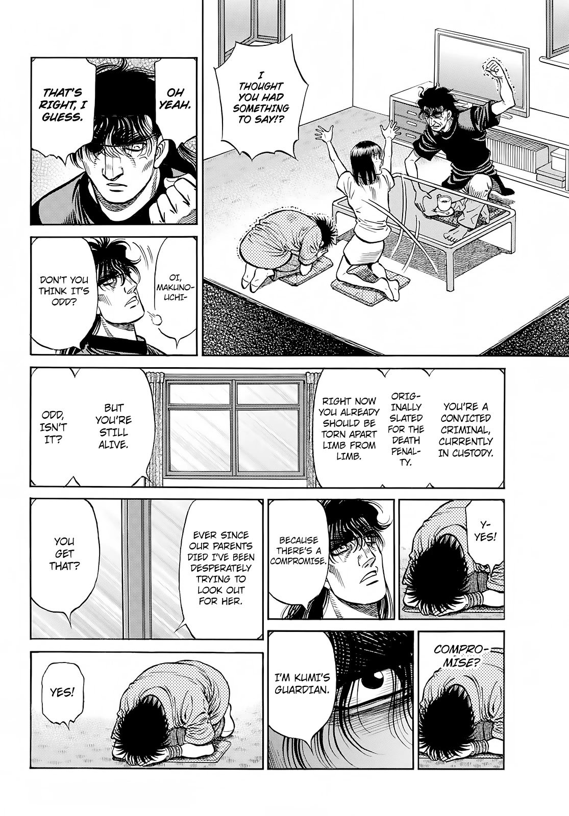 Hajime No Ippo - Chapter 1421: Three Sided Struggle