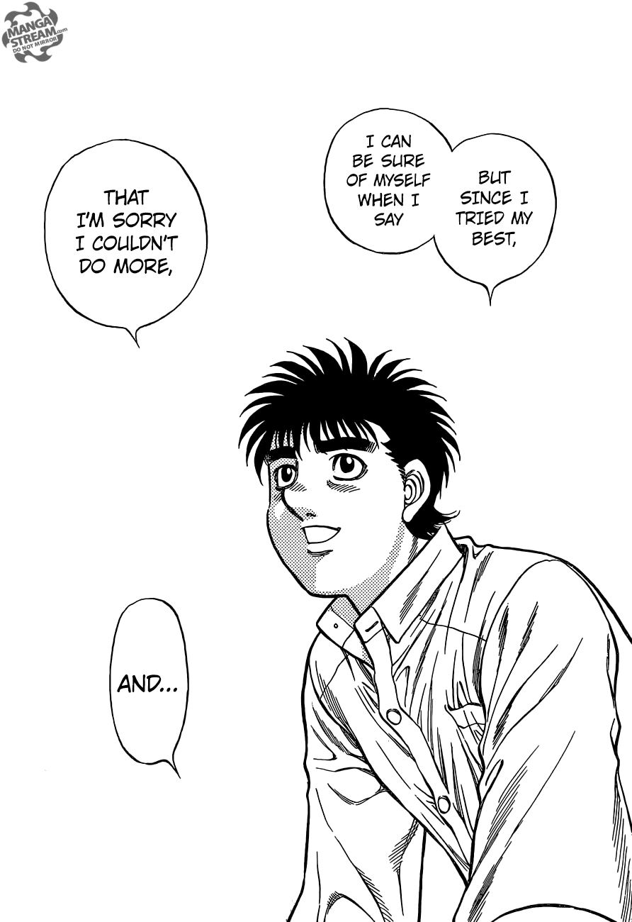 Hajime No Ippo - Chapter 1213