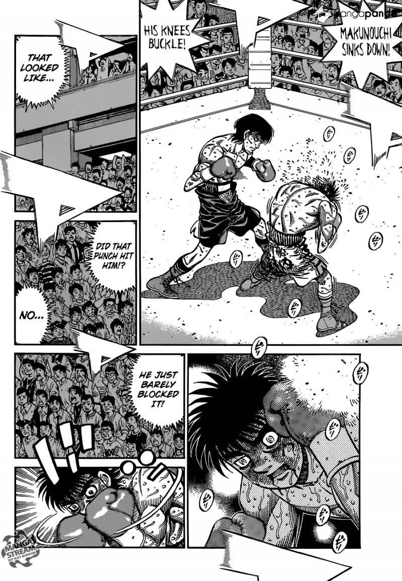 Hajime No Ippo - Chapter 1060 : The Wind God, Powerless