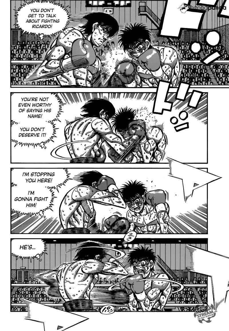 Hajime No Ippo - Chapter 1060 : The Wind God, Powerless